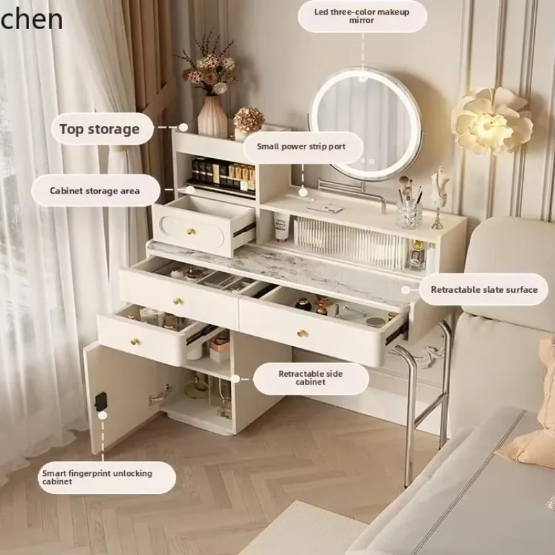 GZ-17 solid wood dresser bedroom dressing table desk modern simple new makeup table