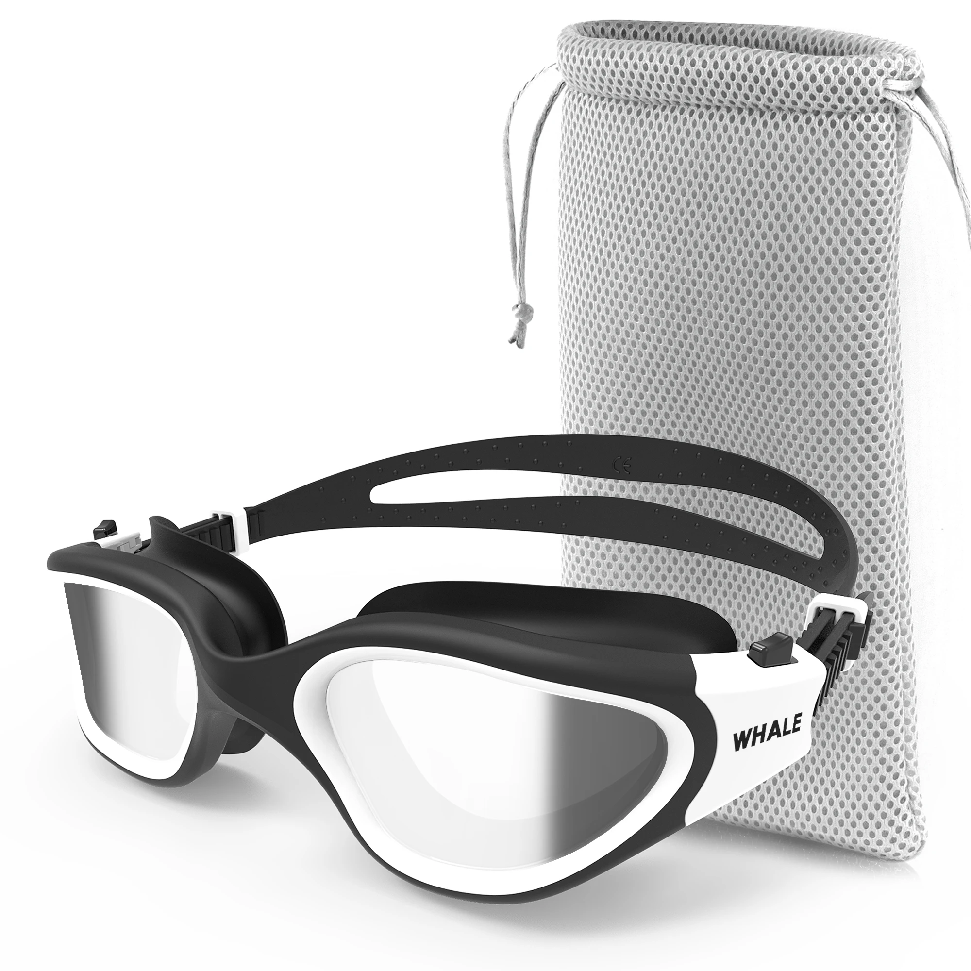 White with bag