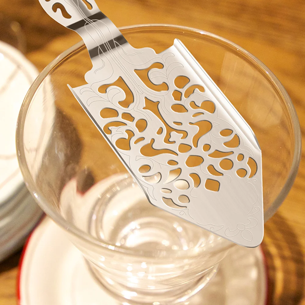 Absinthe Spoon Sugar Cubes Filter Stainless Spoons Dripper Wormwood Multifunction Household Steel Multi-function Supply