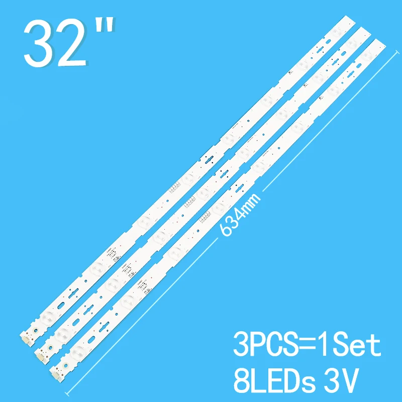 

For 32" LCD TV J112E0067C J112E0066C RUNTKB155WJ RUNTKB154WJ light bar LCD-32LX150A LCD-32DS13A J112E0110A TA405-0 E85792