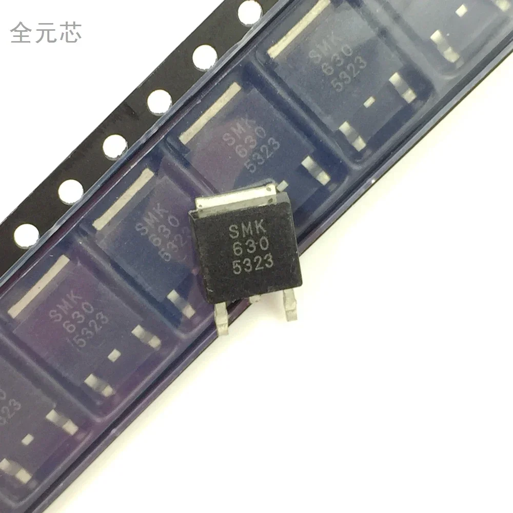 50 STKS/PARTIJ SMK630D SMK630 TO-252 MOSFET 630