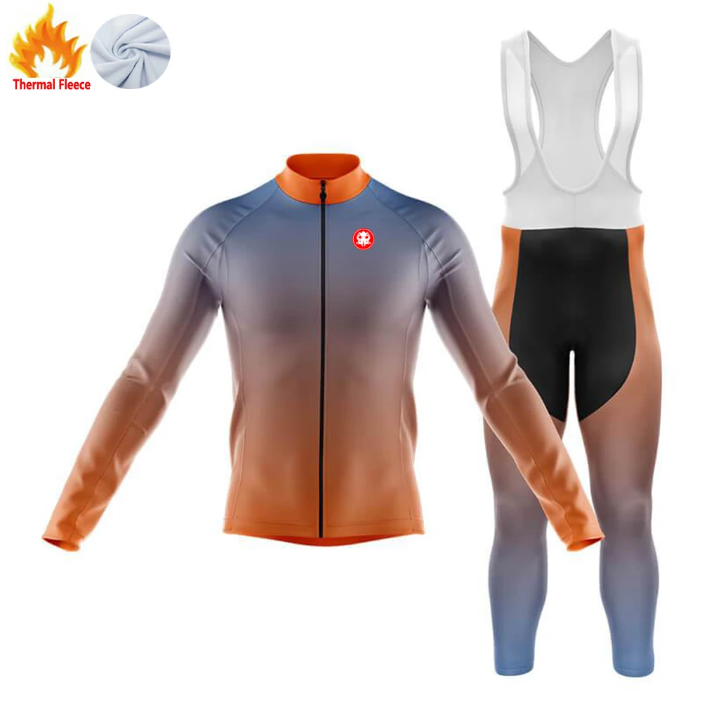 2023 Winter Thermal Fleece ciclismo cycling jersey tenue vtt homme 자전거져지 fietskleding heren велокостюм мужской cyclisme