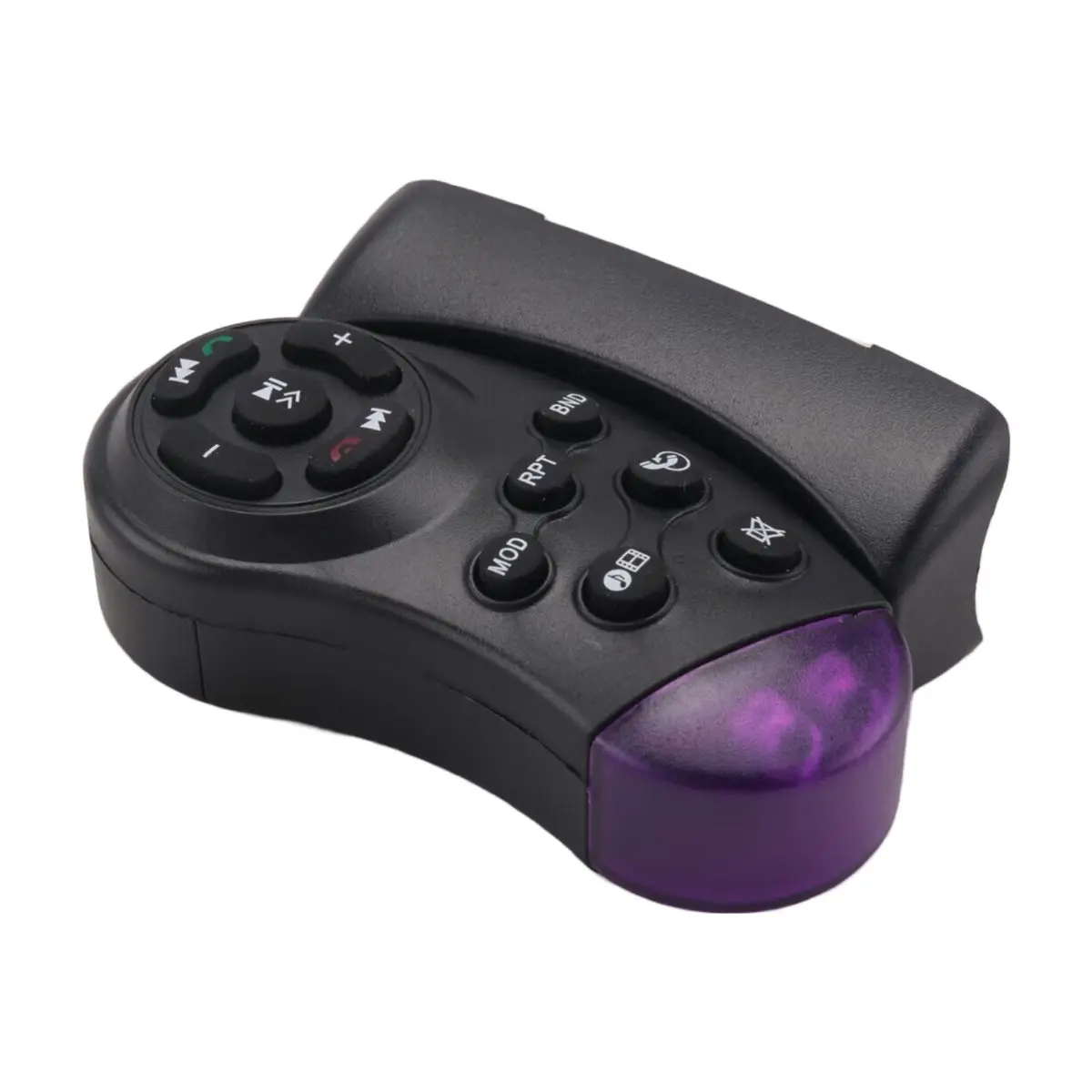#40A Universal Steering Wheel Wireless Remote Control 11 Buttons for Car,DVD remote,(ABS)