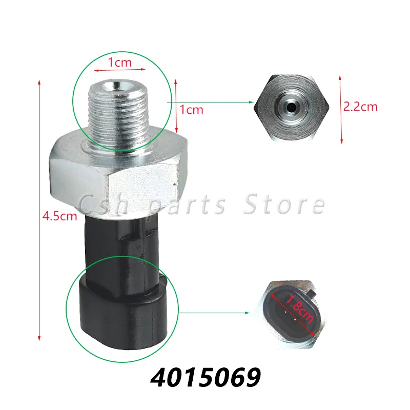 Hydraulic/Pressure Switch Sensor for ATV UTV Polaris RZR900 RZR OE 4012981 4015069 4014262 4016380