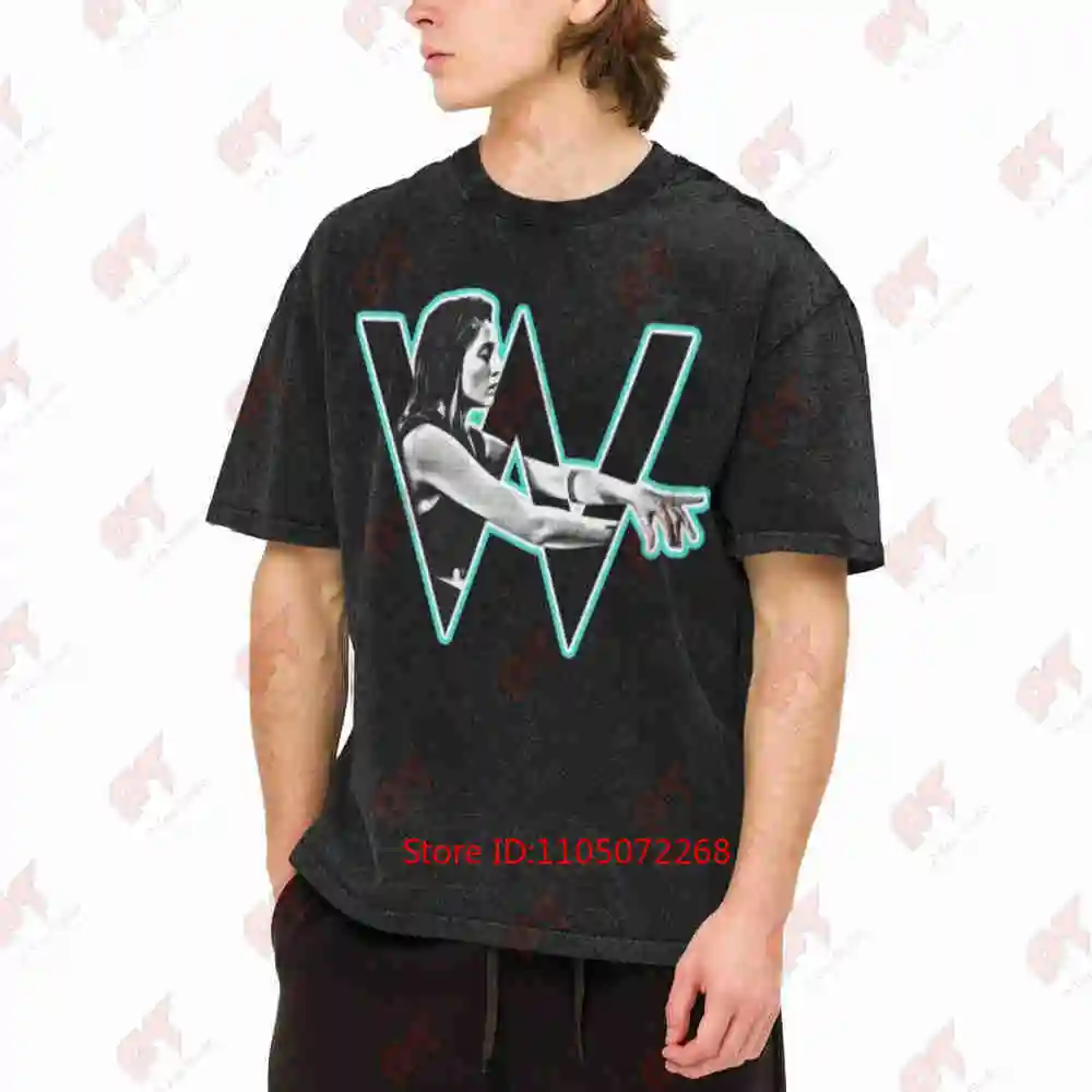 Charlotte De Witte Techno Rave Vintage Washed Tee Pure Cotton T-Shirt