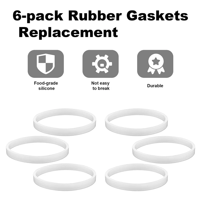 6Pcs Sealing Ring G…