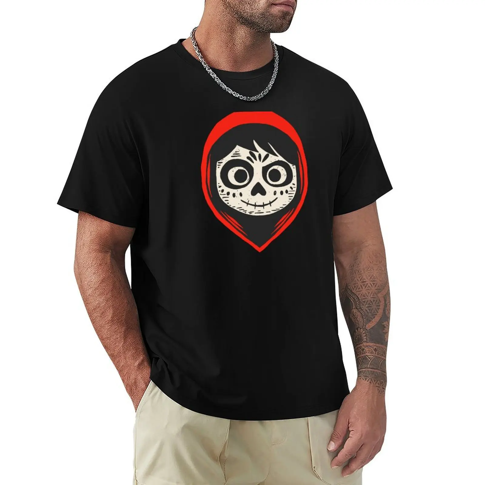 

Coco - Miguel skeleton face T-Shirt Running Performance Short Sleeve Tee