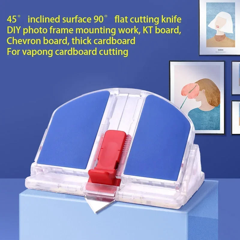 Professional Mat Cutter 45 Degree Bevel Mat Board Cutter with Bevel Cut for Art Picture Framing