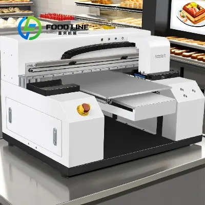 Impresora de Alimentos Personalizable A2 A4, Máquina de Impresión Directa en Pasteles, Tinta Comestible, Impresora de Inyección de Tinta para Fondant, Galletas y Obleas