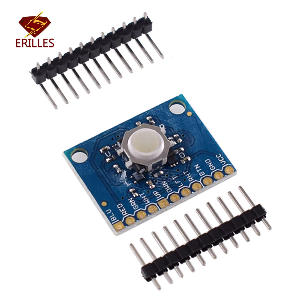 ICSH044A Five Key Navigation Breakout Board Sensor Module Trackball Hall Effect Sensor 2.5V-5.25V for Blackberry 360° Trackball