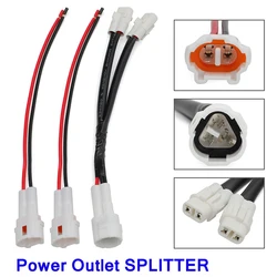 Fit Yamaha Tenere T7 700 FZ07 güç çıkışı SPLITTER USB şarj sapları yardımcı ışık