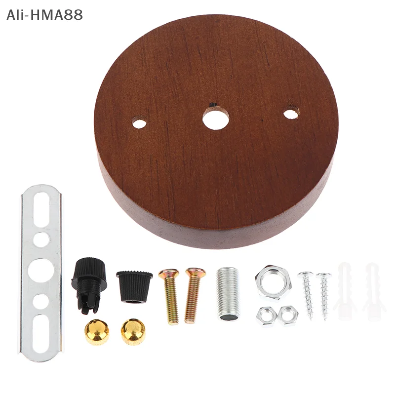 1 قطعة 2025 جديد 10/12 سنتيمتر قاعدة مصابيح خشبية الحديثة لوحة السقف حامل قلادة مصباح المناسب الثريا قاعدة DIY بها بنفسك الإضاءة اكسسوارات