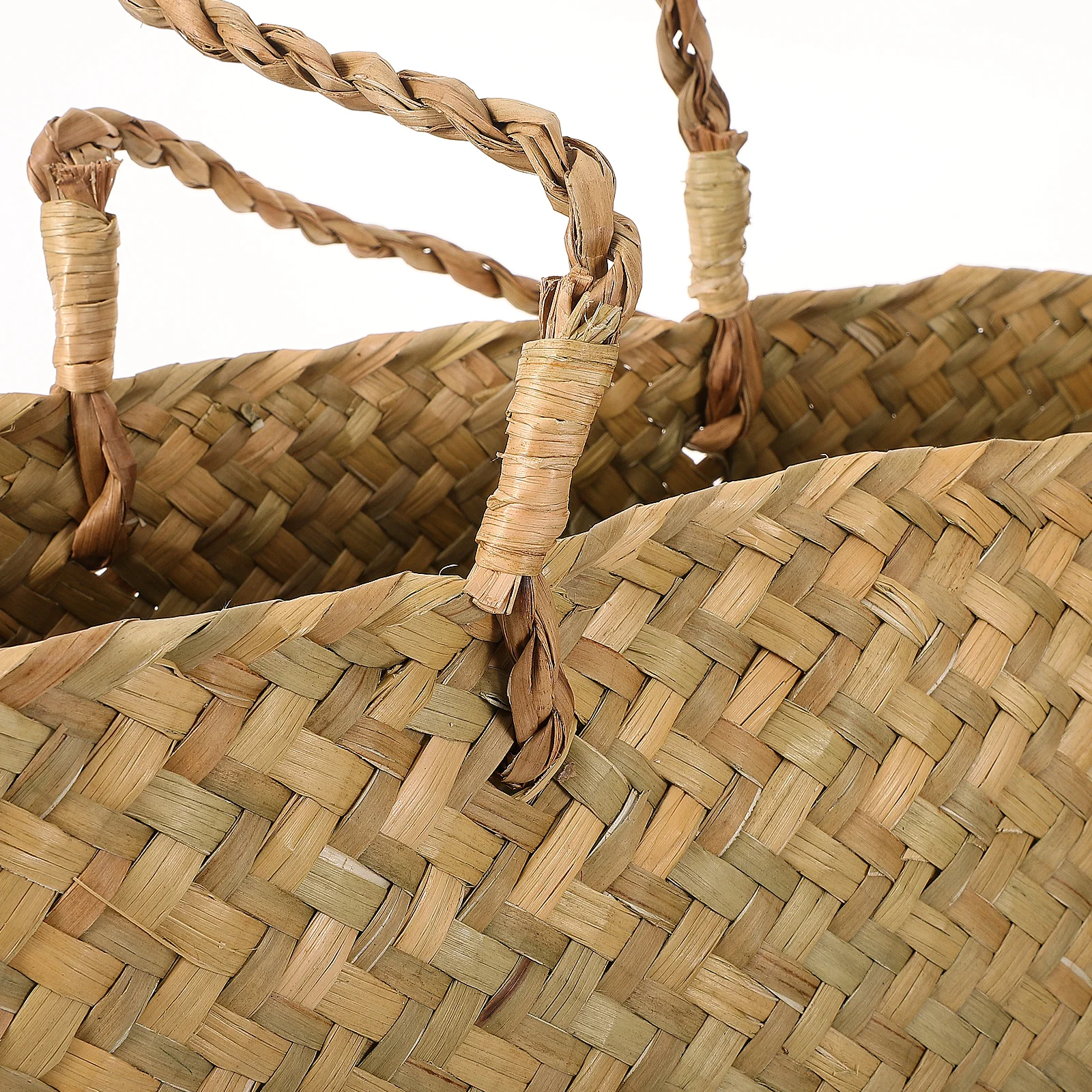 

Woven Straw Beach Tote Bags for Women Vacation Shoulder Lightweight Portable Summer Handbags Storage Bag