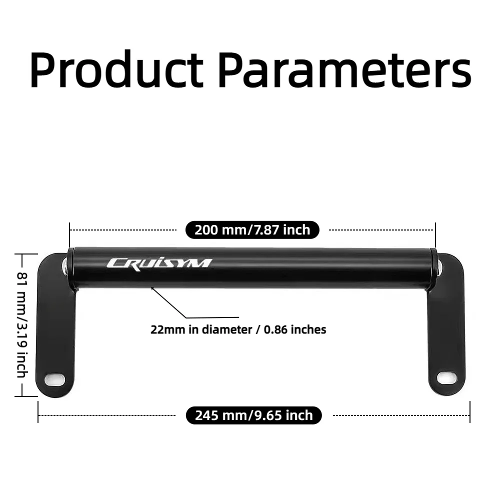Suitable for SYM JOYMAX Z300 CRUISYM 300 motorcycle modification phone holder/navigation holder accessories