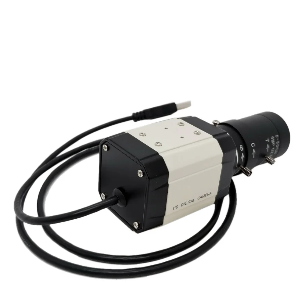 HD الصناعية 4K 8MP IMX415 USB كاميرا 5MP IMX335 مع 2.8-12 مللي متر عدسة التكبير فاريفوكال USB2.0 PC كاميرا فيديو UVC OTG ل Liv