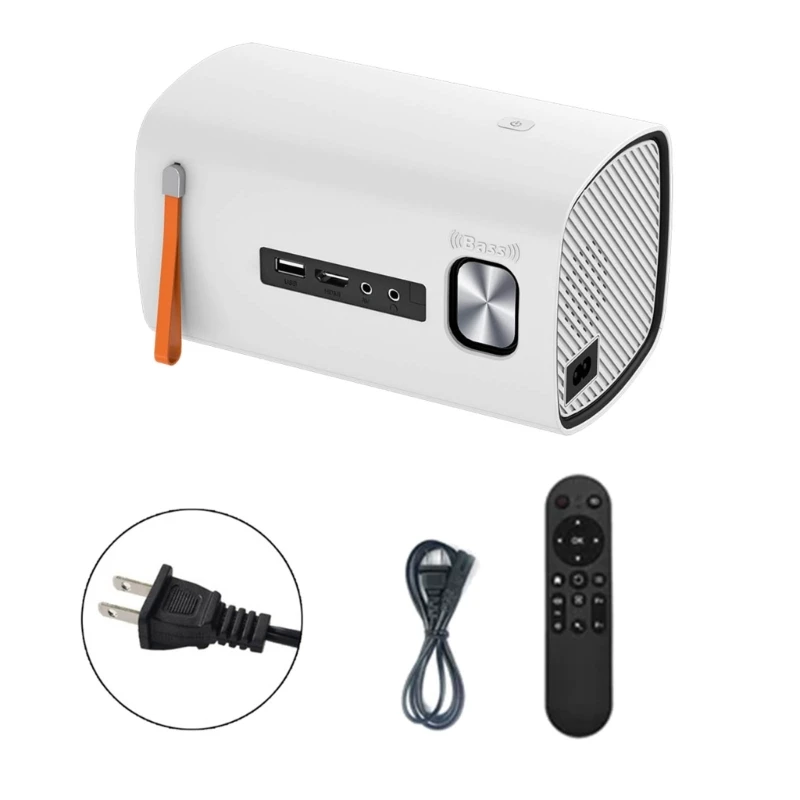 T100 Projector Small Ciname Projector Multiple Connection WIFI6 2.4G+5G Bluetoothcompatible 1280x720 720P DropShipping