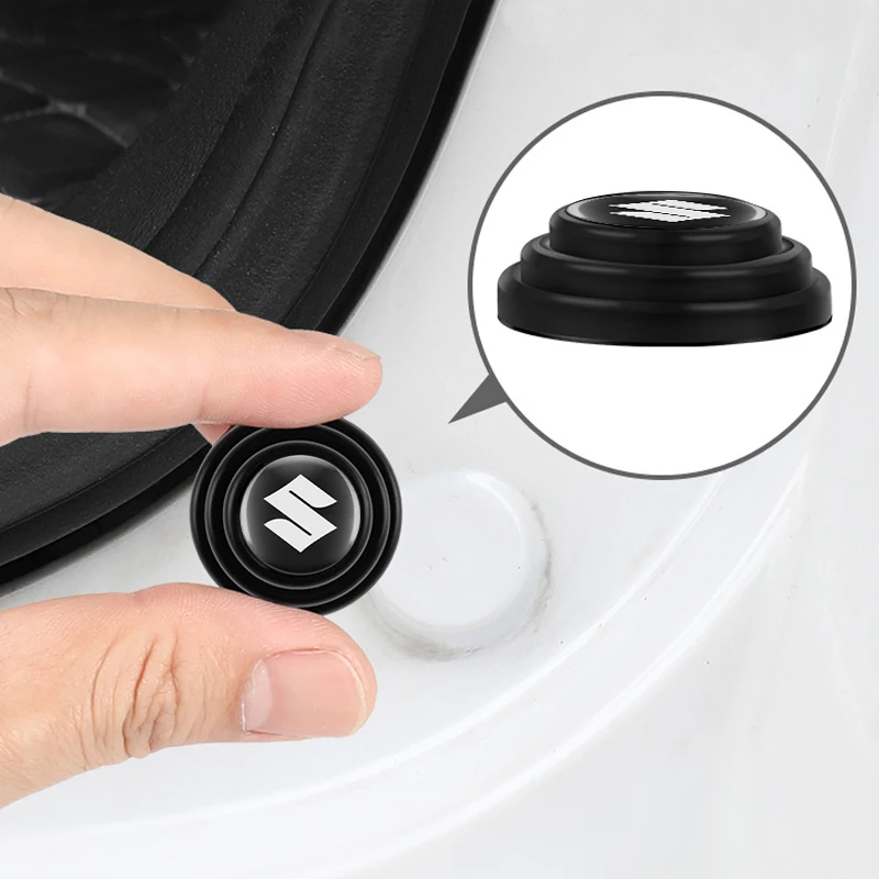 Car Door Shock Absorber Buffer Protective Stickers Soundproof Rubber Pads Accessories For Suzuki Grand Jimny Vitara Swift Alto