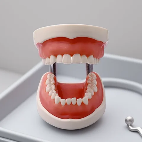 28/32 치아 모델 치과 교육 모델 부드러운 껌 Typodont 치아 모델 치과 의사 기술자 연습 훈련 데모 모델