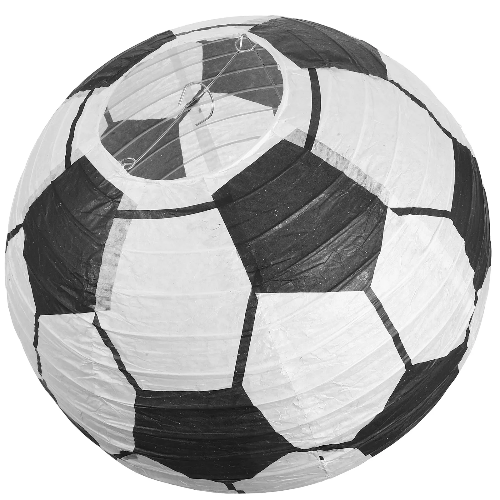 

10Inch Sports Party Paper Lanterns Soccer Lantern Pendant Decorative Paper Lanterns for Theme Party Ceiling Wall Door Decoration