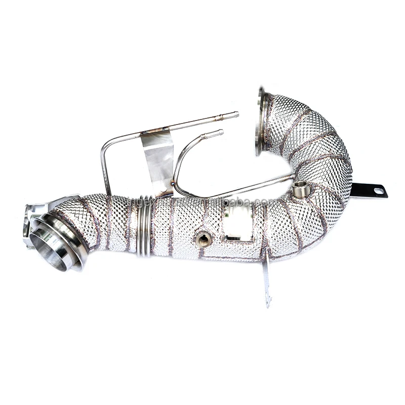 ING auto performance Mercedes Benz E53 2019+ 3.0T AMG E53 stainless steel With catalytic Downpipe Factory direct sales