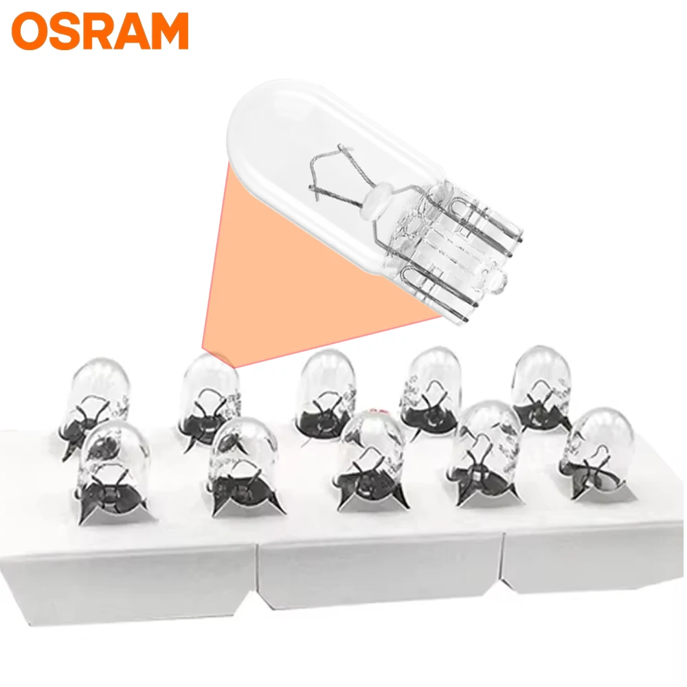 Osram T10 12V W5W 2825 Halogen Lamp Signal Light Made In Italy