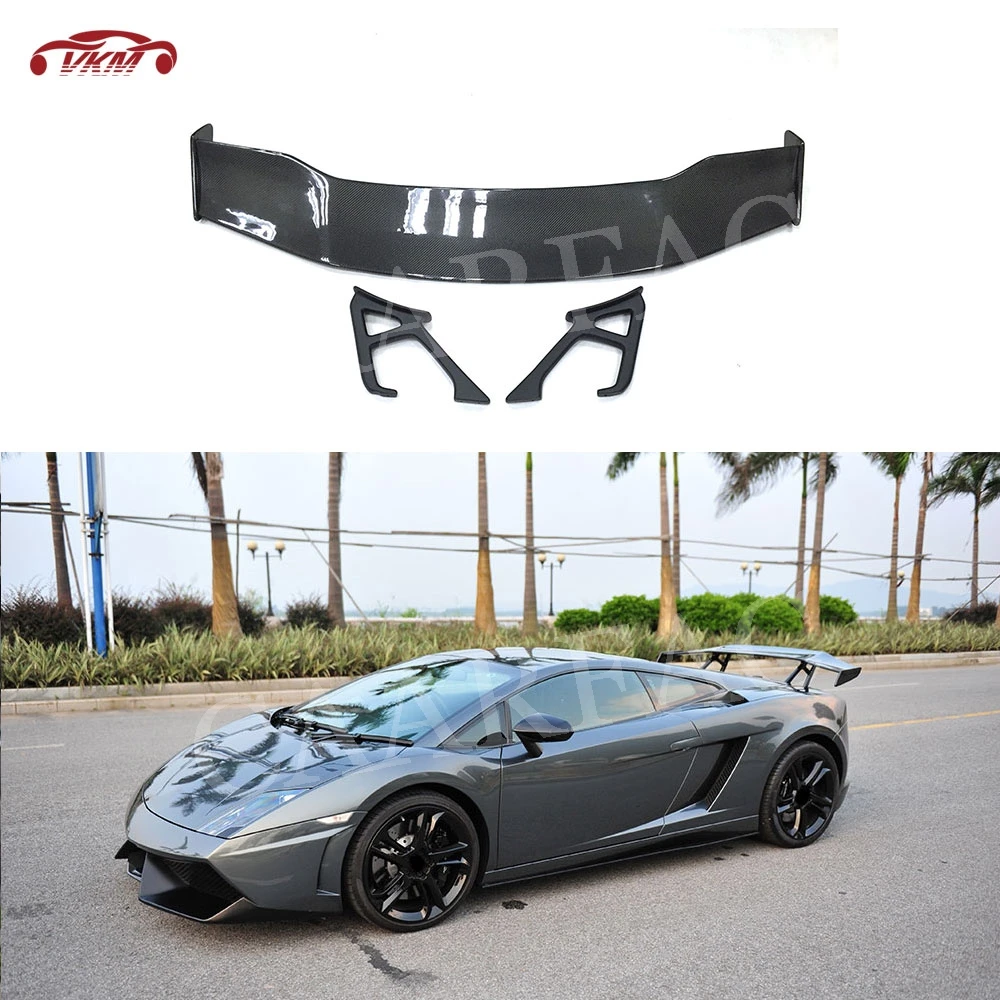 

Carbon fiber Material Rear Trunk Lip Spoiler Wing Case for Lamborghini Gallardo LP550 LP560 LP570 GT Spoiler Style