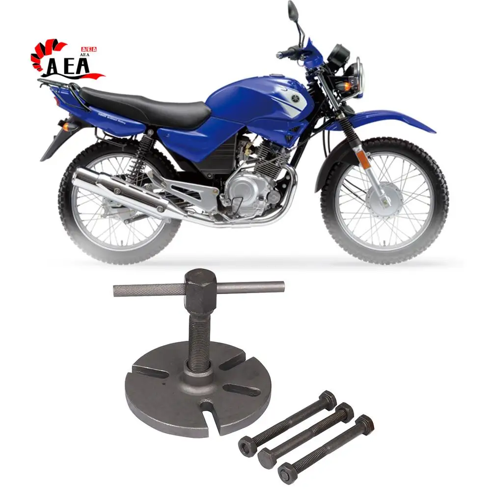 

AEA0-Universal Flywheel Rotor Magneto Puller W/ Bolts For Yamaha YBR125 SRZ150 YBR 125 SRZ 150, GY6 Motorcycle Dirt Bike
