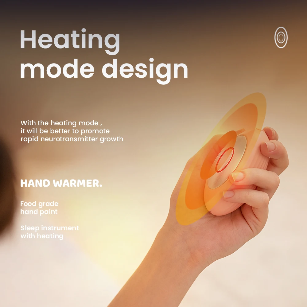 Electric Sleep Aid Relieves Insomnia and Hand Warmer Handheld Sleep Aid Device