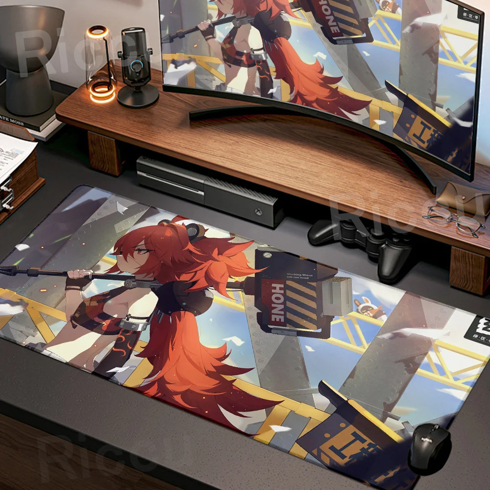 

Zenless Zone Zero Mouse Pad ZZZERO ZZZ Nicole Koleda Lycaon Ellen Corin Large Mousepad Keyboard Pad Desk Mat Keyboard Mats