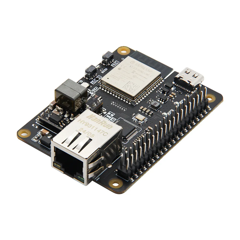 LILYGO T‑ETH‑ELITE ESP32‑S3R8 W5500 Ethernet POE Board WiFi BLE5 Expandable LoRa/LTE IoT Development Mainboard