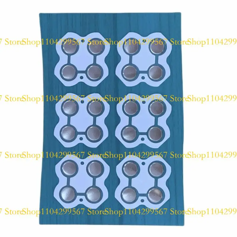 

CS1W 6Pcs Conductive Film for NS Replacement Game Handle ABXY Conductive Film