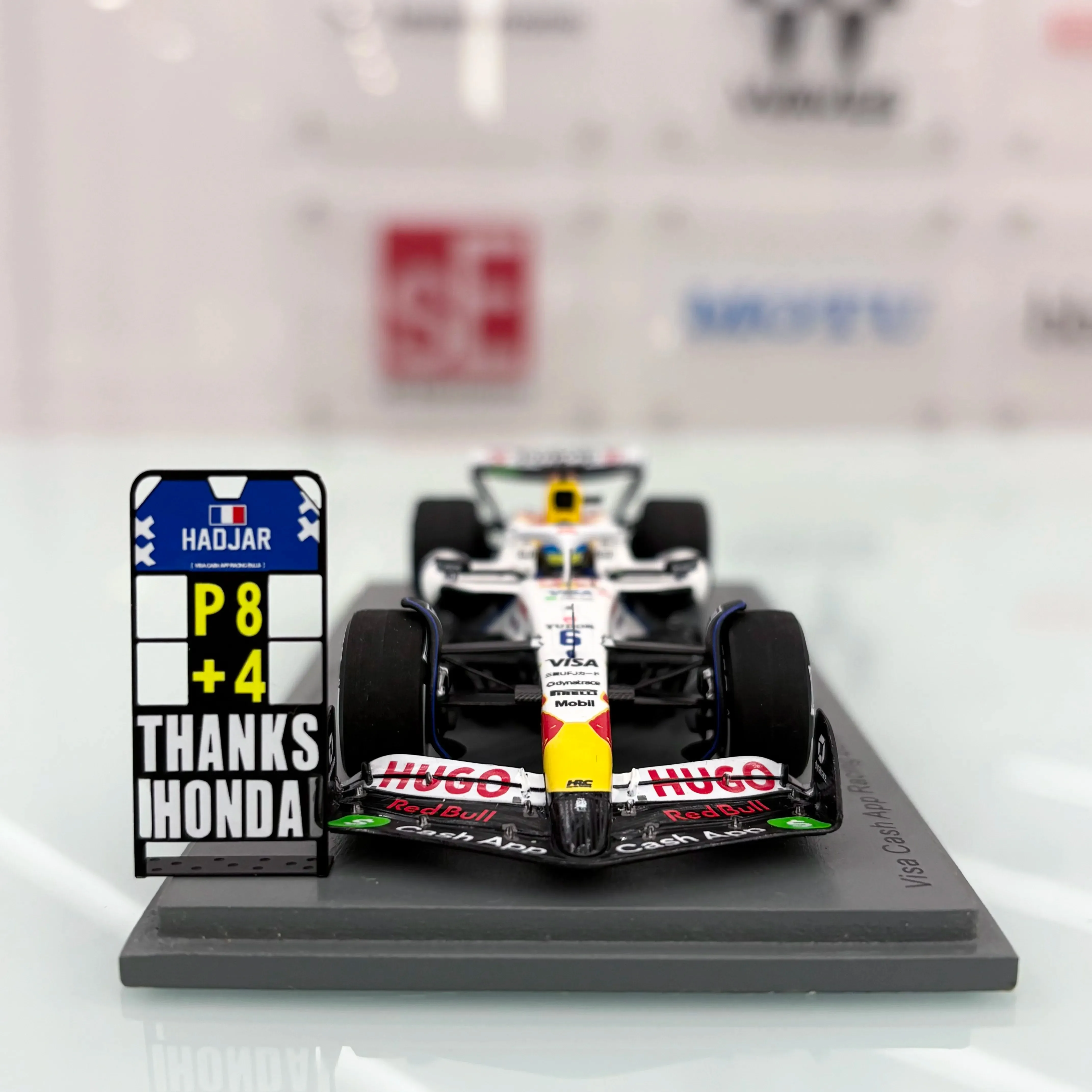 Spark 1/43 Scuderia AlphaTauri F1 RB02 Isack Hadjar Pirelli Tag Japanse GP Auto Model Limited Edition Collectible Cars Jongen Geschenken
