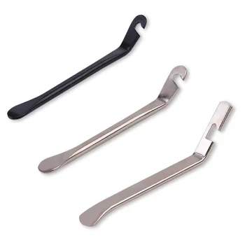 자전거 타이어 프라이 레버 크로우 바, 금속 강철 산악 자전거 사이클링 프라이 업 분해 수리 오프너 휠 리무버 도구, 3 개 세트