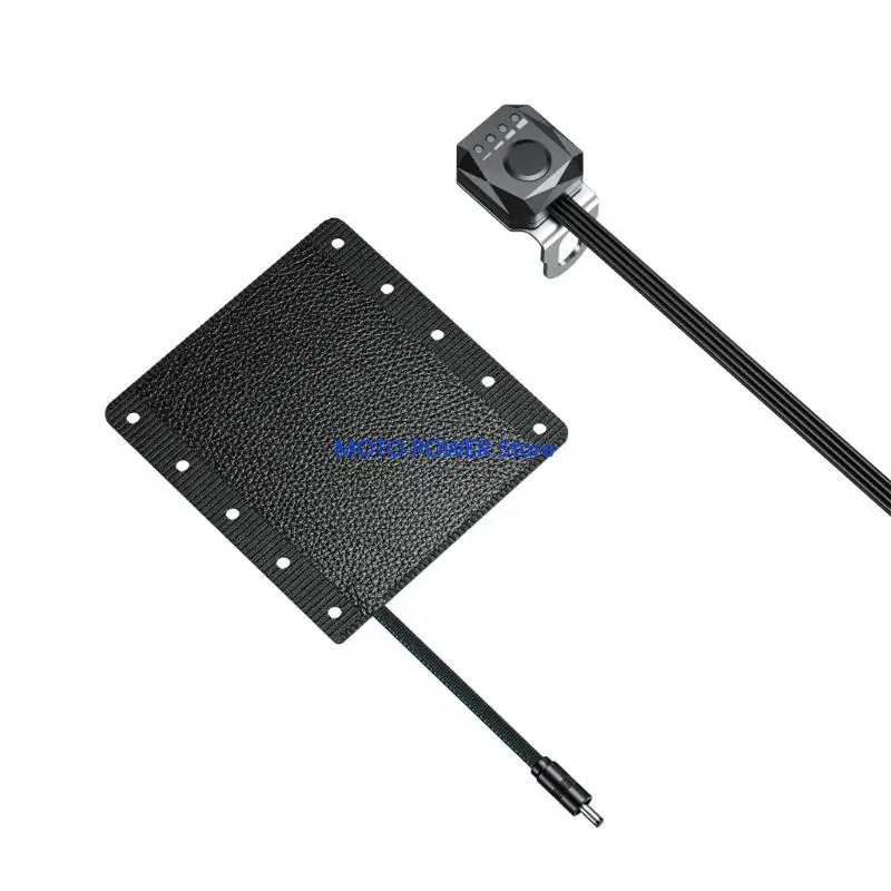 

G7ND Winter Cycling Equipment 12V Electric Heated Pad Used for E-bike Motorcycle