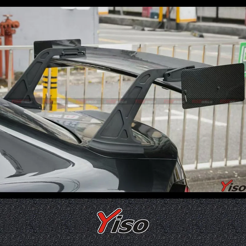 Suitable for G87 M2 dry carbon fiber verus model large rear Empennage track edition fixed-wind wing GT large rear wing
