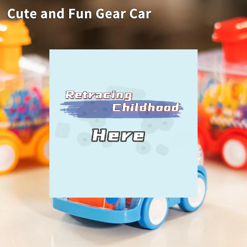 

1/3 шт. Инерционная машинка-игрушка для малышей, мультяшная машинка с приводом от нажатия, прозрачная машинка с инерционным механизмом, подарки на день рождения для детей - ИГРУШКА