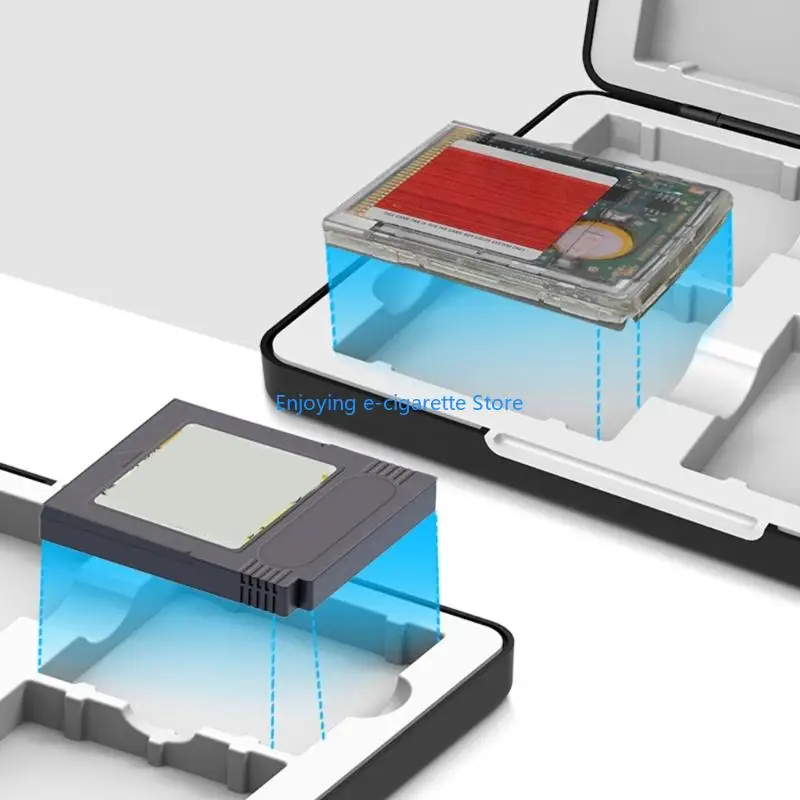 Game-Cartridge-Organizer-Box für 8 Personen mit präziser Passform und leicht zugänglichem Design Y4QF – Detail 3