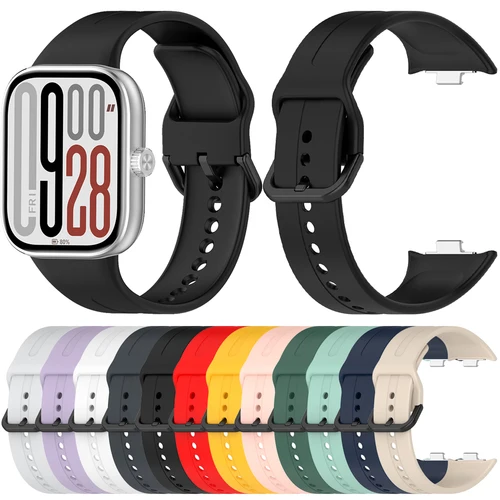 Correa de silicona de repuesto para reloj inteligente Redmi 5 eSIM, pulsera para Xiaomi 8 9 Pro Redmi Watch 4 5