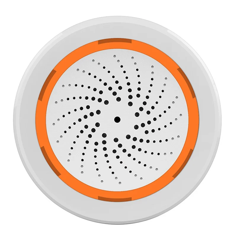 Tuya ZigBee Sensor de sirena de luz y sonido inteligente, sistema de seguridad para el hogar, Hub de puerta de enlace Tuya, alarma de sirena para Tuya