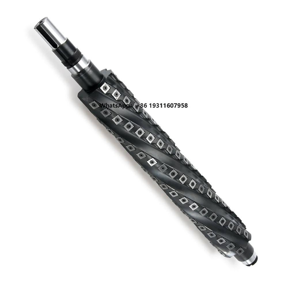 

XPtools Steel Light Cutting Spiral Helical Cutterhead for Woodwork Woodworking Machinery Parts