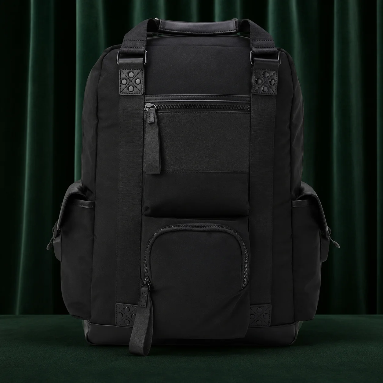 

Korean Style Golf Backpack Magnetic Fastener Unisex Sports Bag Waterproof Leather Laptop Travel Pouch Luxury Caddie Pack