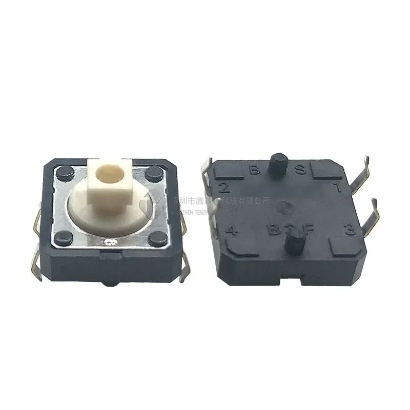 10PCS/lot B3F-4050 touch switch 12 * 12 * 7.3MM micro switch press button contact switch