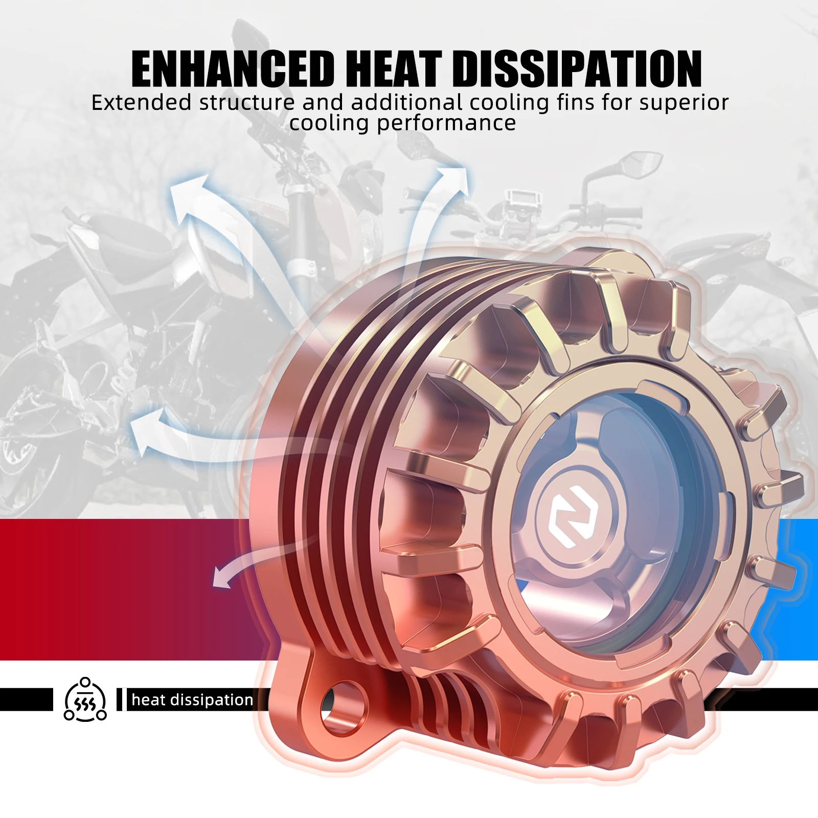 Für KTM 690 Enduro R690 SMC R 2009-2024 Motoröl Filter Abdeckung Für Husqvarna 701 Enduro Supermoto 2016-2024 GasGas 700 ES SM – Detail 19