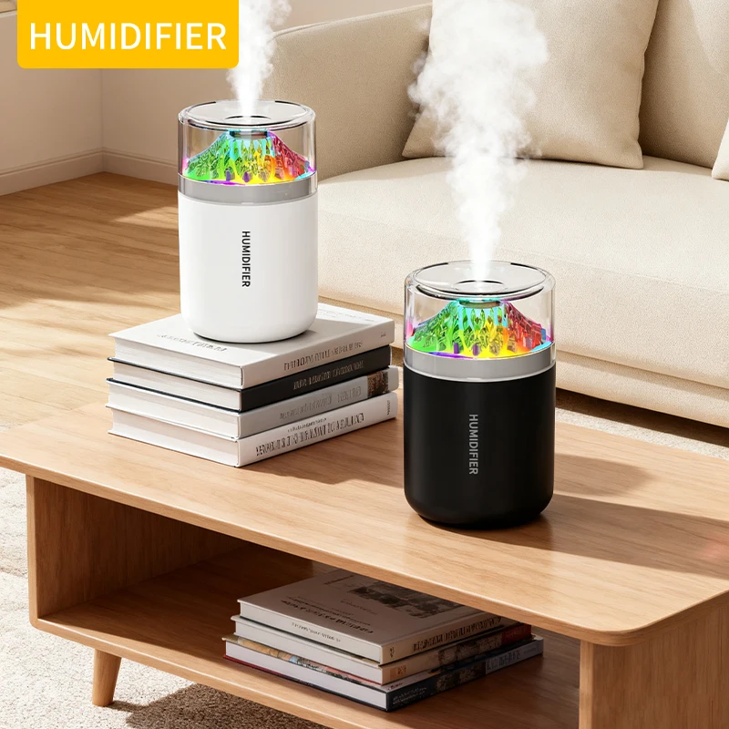 Wolke Luftbefeuchter bunte Atmosphäre Licht Mini tragbare Auto geschnitten Duft Tasse Sitz Design zarte Spray Hause Befeuchtung