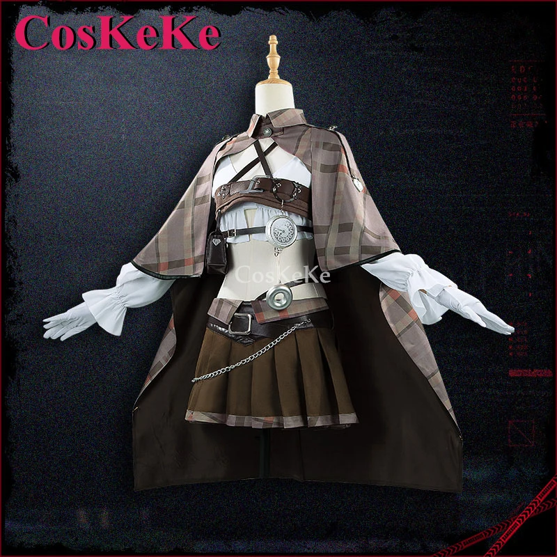 【Customized】CosKeKe Christina Cosplay Game Path To Nowhere Costume Incarcerator Sweet Uniform Halloween Party Role Play Clothing