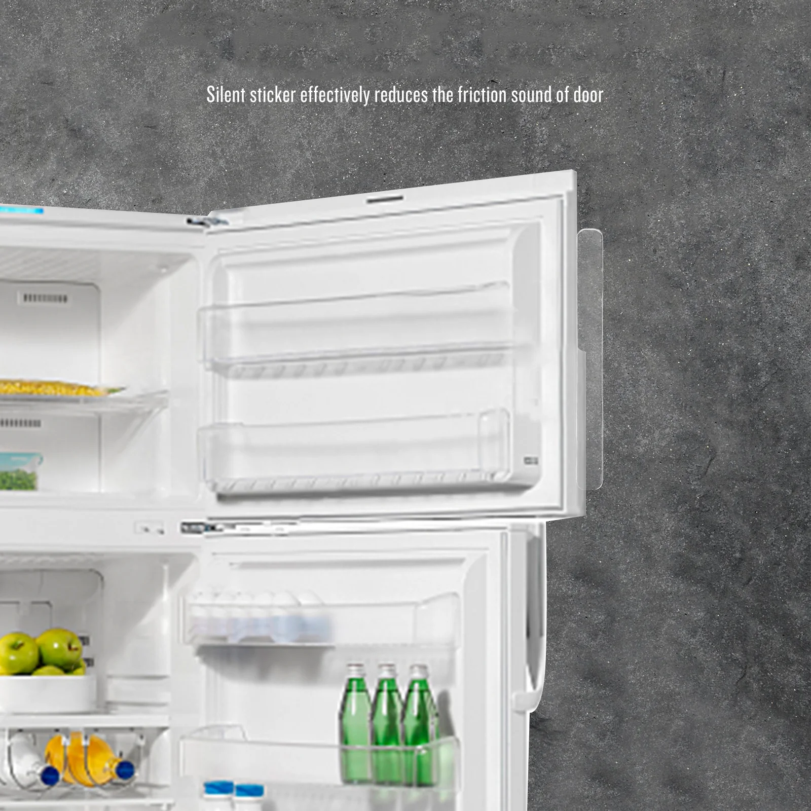 

16pcs Silicone Door Bumpers Self-Adhesive No-Drill Wall Protector For Cabinet Fridge Furniture Anti-Collision Bumper Pads