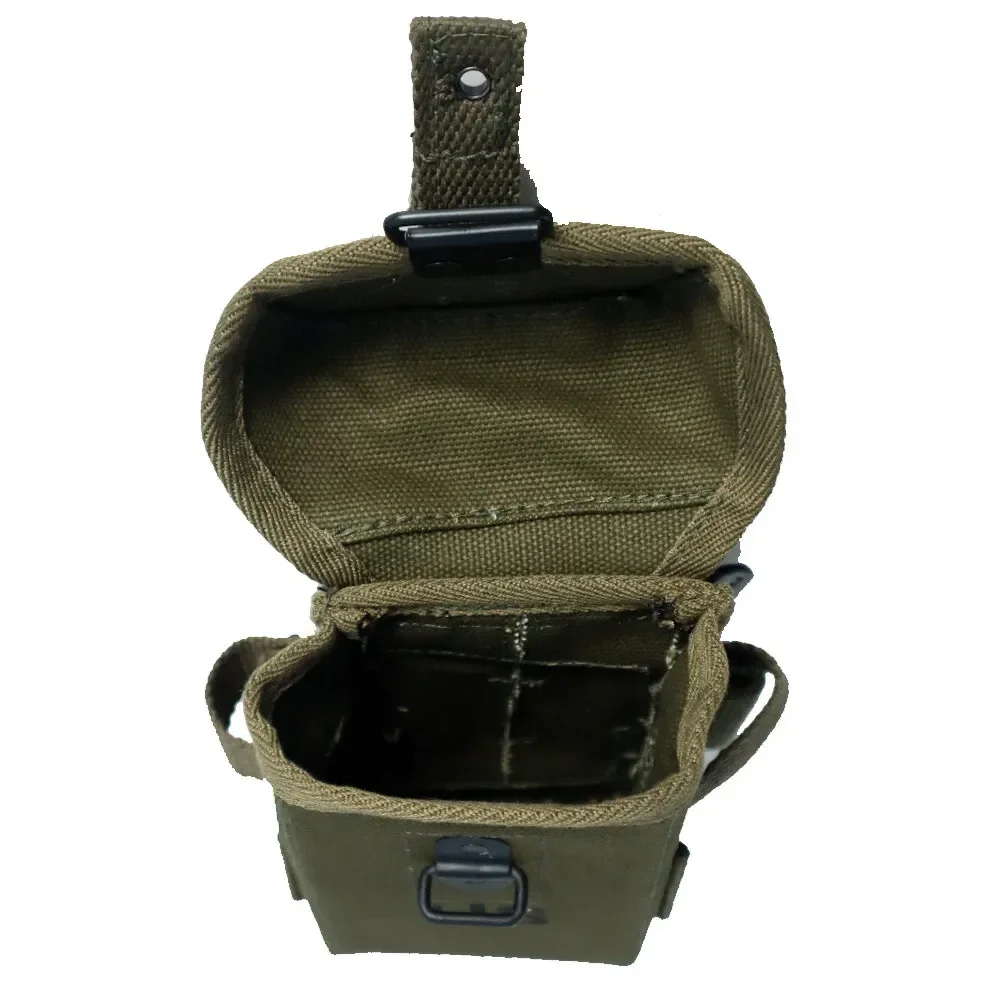 WWII WW2 M1956 Long 20rd Pouch Molle Hard Purse Replica WW2 U.S. Vietnam, Universal Canvas Tactical Bag for Men