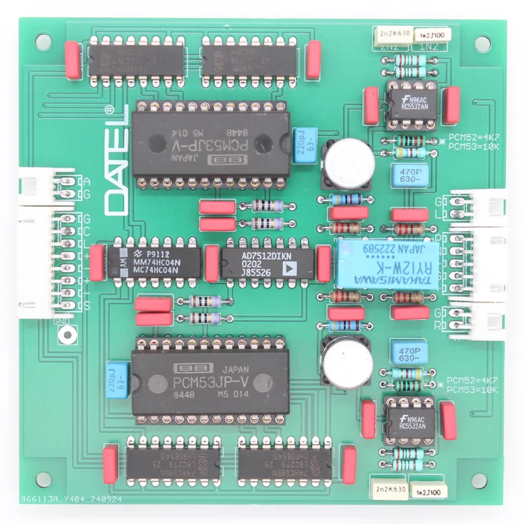 PCM52V, PCM53V, and DAC701 Audio DAC Balanced Input Single Ended Output NOS Mode