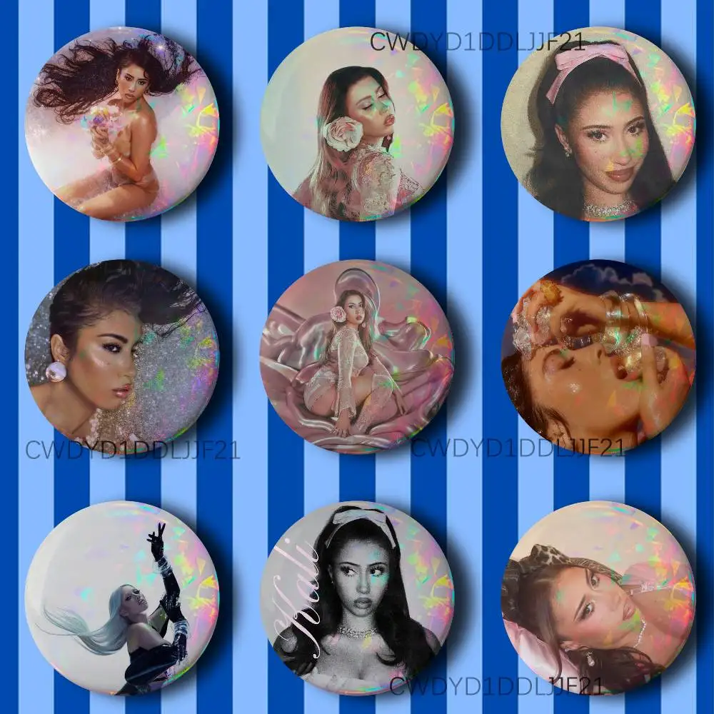 

K-Kali U-Uchis Sincerely Vintage Anime Brooch Creative Badge for Hat Bag Decoration Fans Collect Gifts