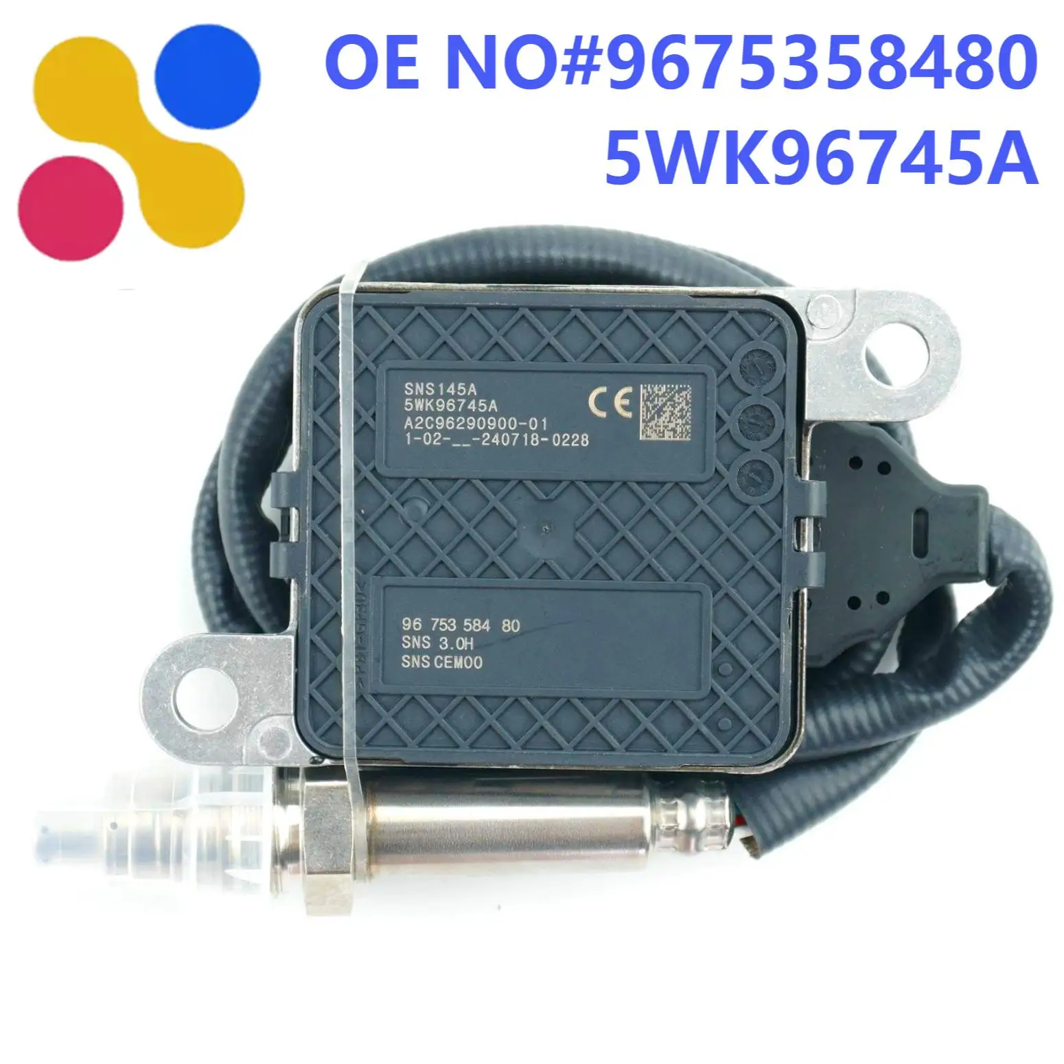 

5WK96745A 9675358480 Original Nitrogen Oxide Nox Sensor For PEUGEOT 2008 208 3008 308 5008 BOXER PARTNER 1.6 2.0 5WK96745A